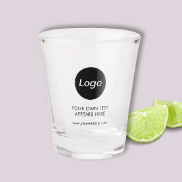 Branded Logo Business Shot Glas