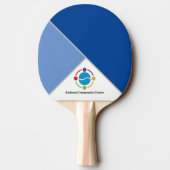 Branded Logo Ping Pong Paddle Tafeltennisbatje (Achterkant)