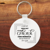 Branded Logo Sleutelhanger (Achterkant)