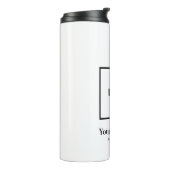 Branded logo thermosbeker (Gedraaid links)