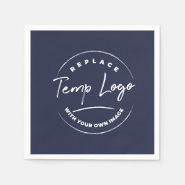 Branded met uw Corporate Logo of Afbeelding op Nav Servet