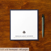 Branded Notitieblok met Tree Logo