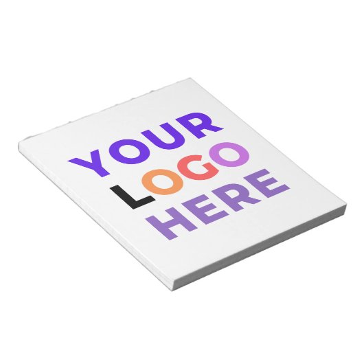 Branded Notitieblokken (Bedrijf Logo} (Schuin)