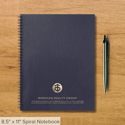 Branded Notitieboek met Logo voor Onroerend goed