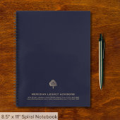 Branded Notitieboek met Tree Logo