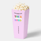 Branded Promotional Business Popcorn Boxes Example Bedankdoosjes (Popped)