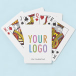 Branded Speelkaarten Custom Logo Promotionele Bulk<br><div class="desc">Personaliseer deze speelkaarten online met uw eigen bedrijf logo en aangepaste tekst. De tekst kan een naam, bedrijfstaklijn, websiteadres, handvat voor sociale media of andere gepersonaliseerde tekst zijn. Dit zijn standaard formaat deck van poker speelkaarten (2, 5 inch x 3, 5 inch) met 52 kaarten en 2 Jokers. Geen minimale...</div>