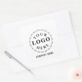 Branded Square Sticker -  en stijlvol (Envelop)