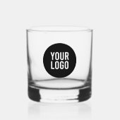 Branded Whiskey Glass Custom Logo Whisky Glas (Voorkant)