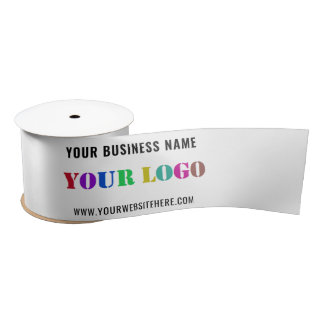 Branded Your Business Promotional Ribbon Template Satijnen Lint