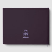 Brandeis Gastenboek (Achterkant)