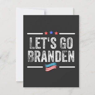 branden conservatief, vlag grappig anti-biden t-sh