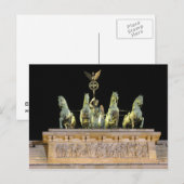 Brandenberg Gate Briefkaart (Voorkant / Achterkant)