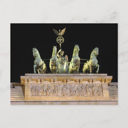 Brandenberg Gate Briefkaart (Voorkant)