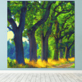 Brandenburg Alley Canvas Afdruk (Insitu (Houten vloer))