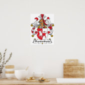 Brandenburg Family Crest Poster (Keuken)