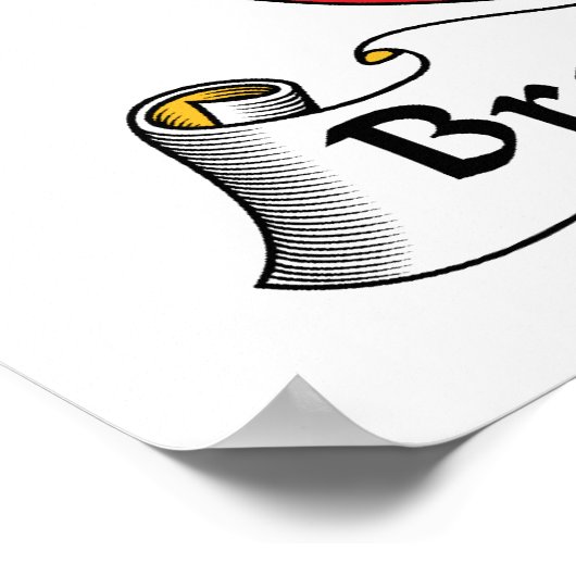 Brandenburg Family Crest Poster (Hoek)