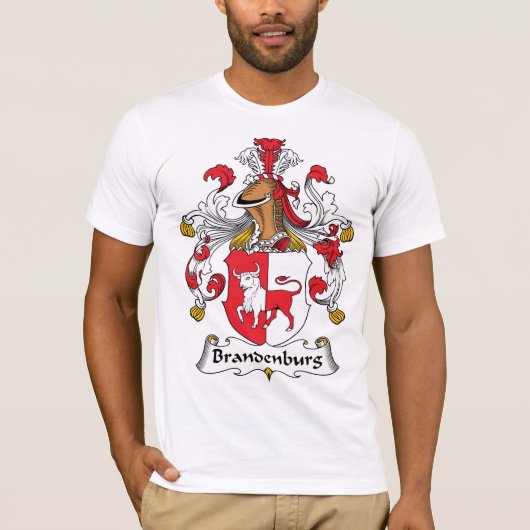 Brandenburg Family Crest T-shirt (Voorkant)