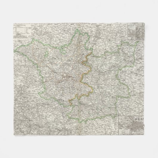 Brandenburg Fleece Deken (Voorkant (Horizontaal))