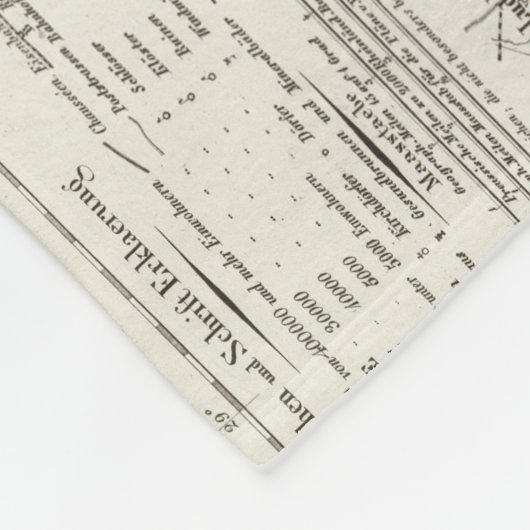 Brandenburg Fleece Deken (Hoek)