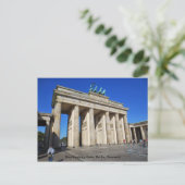 Brandenburg Gate, Berlijn, Duitsland Briefkaart (Staand voorkant)