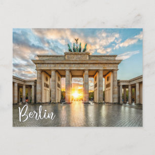 Brandenburg Gate, Berlijn, Duitsland Briefkaart