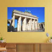 Brandenburg Gate, Berlijn, Duitsland Canvas Afdruk (Insitu (Woonkamer))