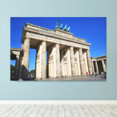 Brandenburg Gate, Berlijn, Duitsland Canvas Afdruk (Insitu (Houten vloer))