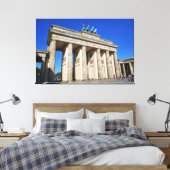 Brandenburg Gate, Berlijn, Duitsland Canvas Afdruk (Insitu (Slaapkamer))