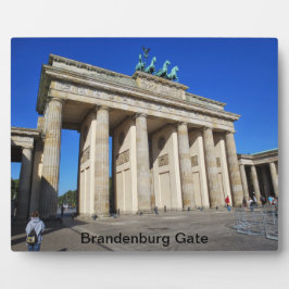 Brandenburg Gate, Berlijn, Duitsland Fotoplaat