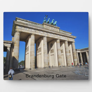 Brandenburg Gate, Berlijn, Duitsland Fotoplaat