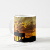 Brandenburg Gate, Berlijn, Duitsland Koffiemok (Voorkant links)