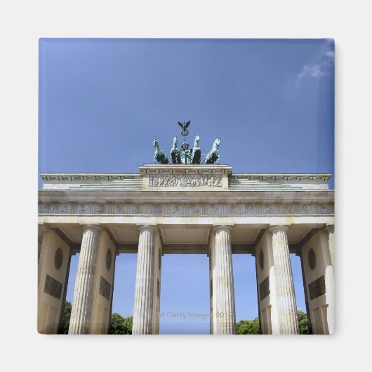 Brandenburg Gate, Berlijn, Duitsland Magneet (Voorkant)