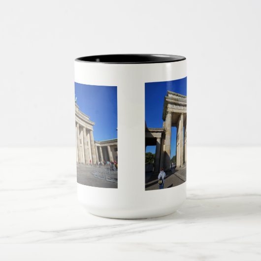 Brandenburg Gate, Berlijn, Duitsland Mok (Midden)