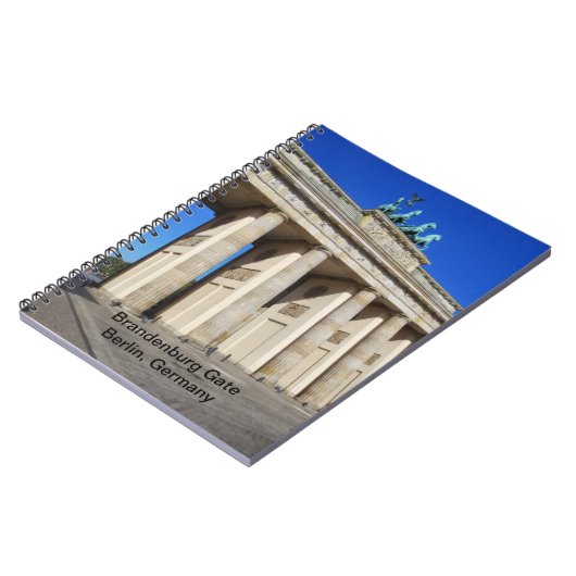 Brandenburg Gate, Berlijn, Duitsland Notitieboek (Linkerzijde)