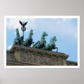 Brandenburg Gate, Berlijn, Duitsland Poster (Voorkant)