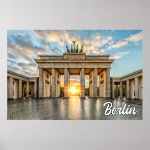 Brandenburg Gate, Berlijn, Duitsland Poster