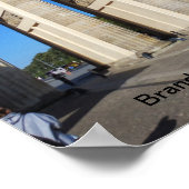 Brandenburg Gate, Berlijn, Duitsland Poster (Hoek)