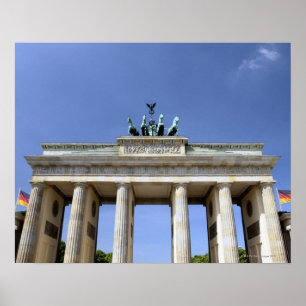 Brandenburg Gate, Berlijn, Duitsland Poster