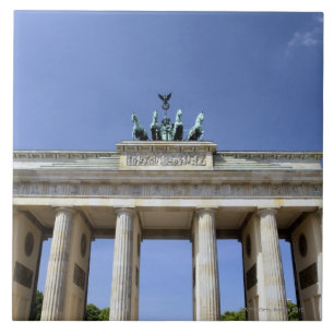 Brandenburg Gate, Berlijn, Duitsland Tegeltje