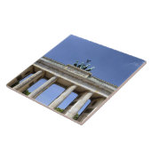 Brandenburg Gate, Berlijn, Duitsland Tegeltje (Zijkant)