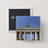 Brandenburg Gate, Berlijn, Duitsland Vierkante Button 5,1 Cm (Voorkant /achterkant)