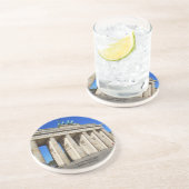 Brandenburg Gate, Berlijn, Duitsland Zandsteen Onderzetter (Zijkant)