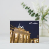 brandenburg gate berlin briefkaart (Staand voorkant)