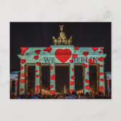 Brandenburg Gate Berlin Duitsland Briefkaart (Voorkant)