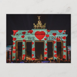 Brandenburg Gate Berlin Duitsland Briefkaart