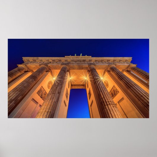 Brandenburg Gate Berlin Duitsland Poster (Voorkant)