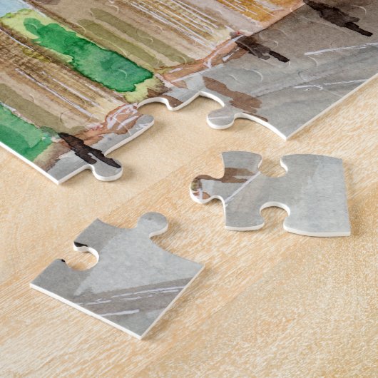 Brandenburg Gate Berlin Legpuzzel (Zijkant)