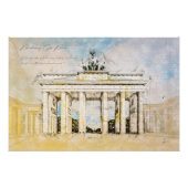 Brandenburg Gate Berlin Perfect Poster (Voorkant)