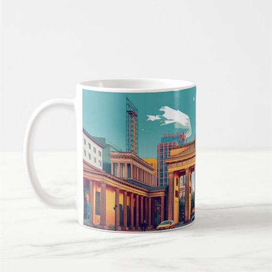Brandenburg Gate Mok (Links)